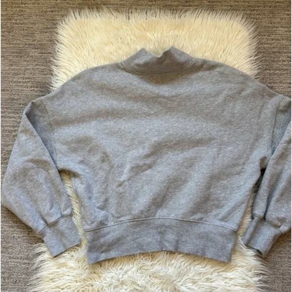 Rails Blaire Heather Grey Mock Neck Sweater - Picture 5 of 11
